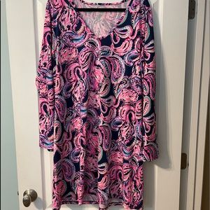 NWT Lilly Pulitzer Etta long sleeve dress XXL